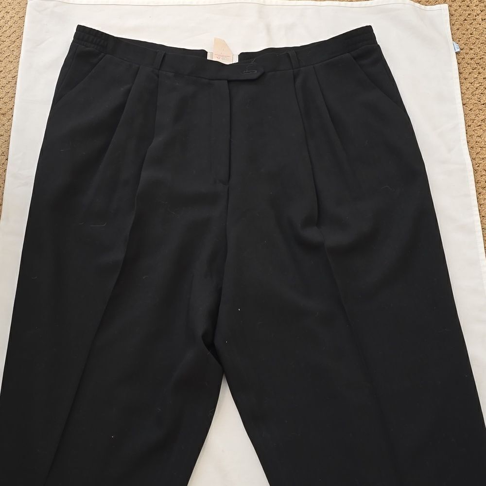 Marisa Minicucci - ‎ wide leg wool blend dress pants, size 20